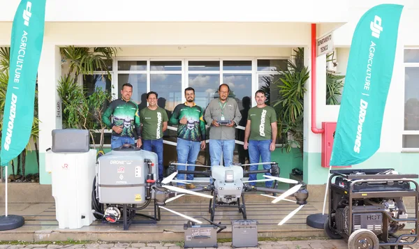 Copercampos inicia testes com drone agrícola no Campo Demonstrativo