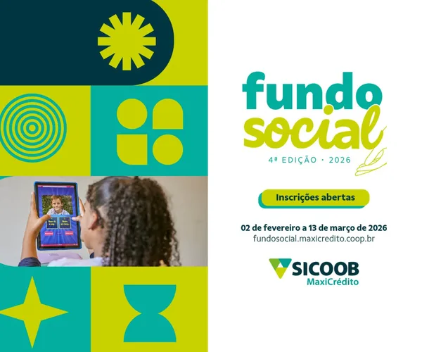4ª edição do Fundo Social do Sicoob MaxiCrédito está com as inscrições abertas